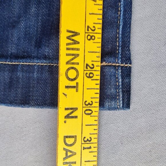 GAP Jeans Long & Lean women's size 30 / 10 dark washed boot cut - Picture 13 of 15